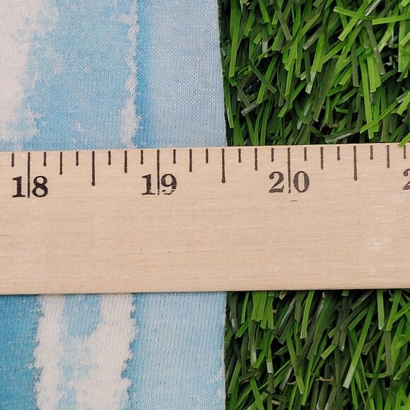 Vintage 90s Screen-Stars Shirt Womens M/L 19x26 Blue - Picture 9 of 10